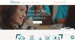Desktop Screenshot of forcura.com